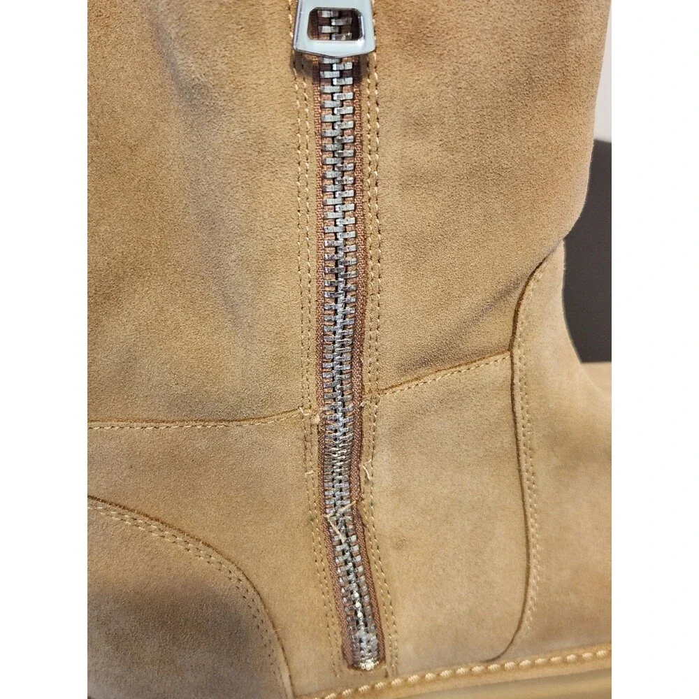 Sz 10 - Blondo Waterproof Brown Suede Boot